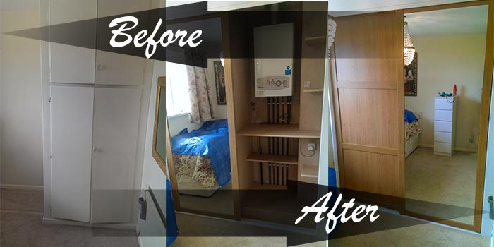 Wardrobes Before After